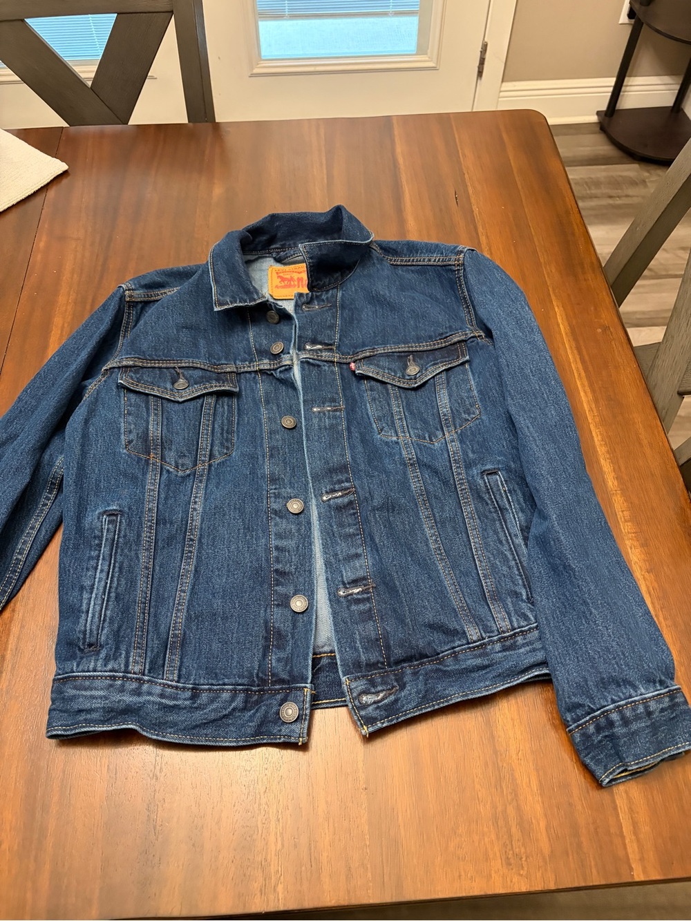 Levi’s Classic Dark Blue Denim Jacket